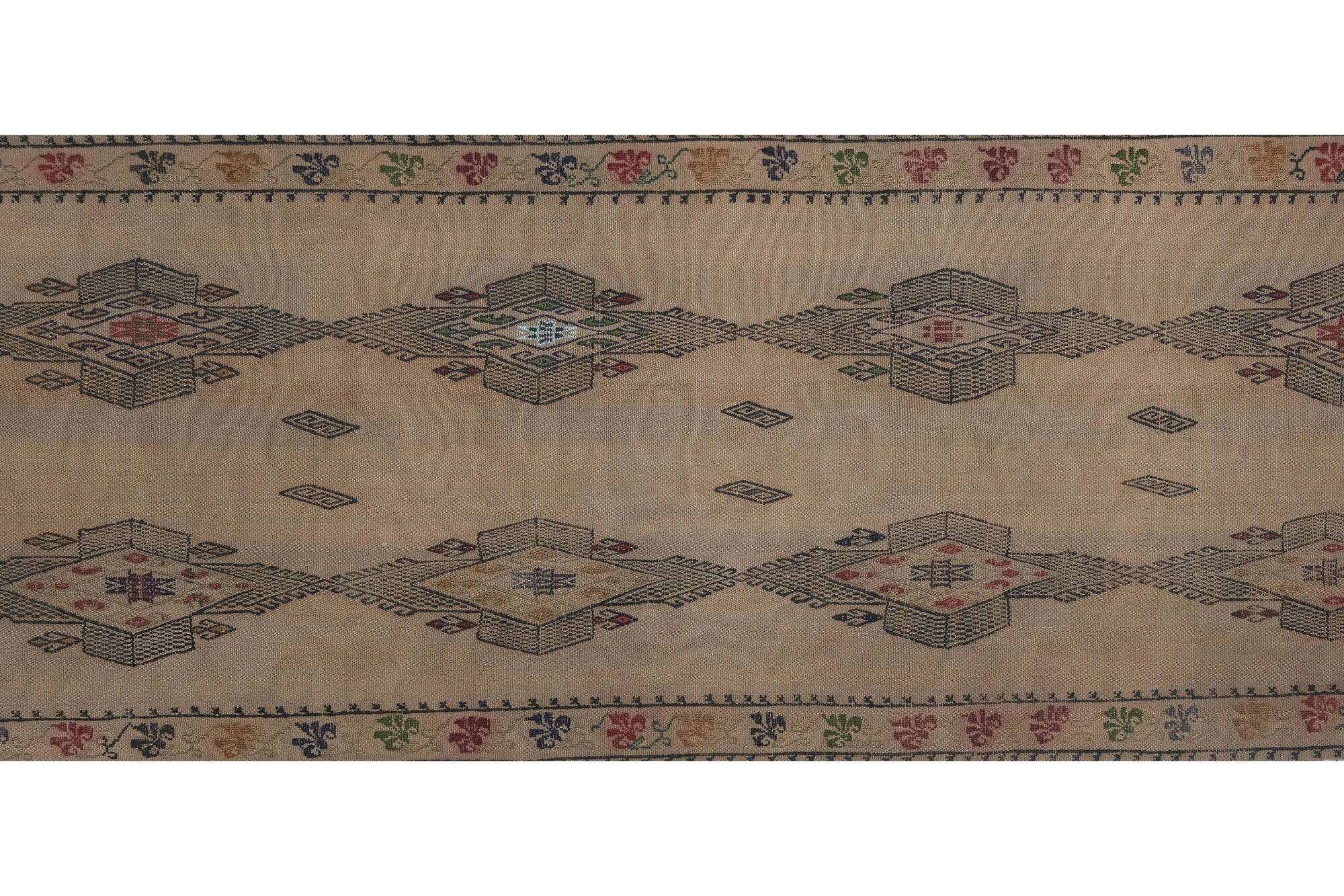 Tapis de couloir turc vintage 78x406 cm