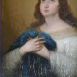 19th century oil portrait