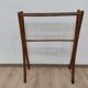Porte serviette en bois sculpté époque Art Nouveau