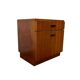 Vintage wooden mini armoire / bedside table