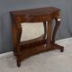 Mahogany console, Restoration period – first part of the 19th century.