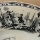 Assiette parlante  Creil et Montereau Lebeuf Millet & Cie