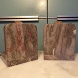 Art Deco marble bookends