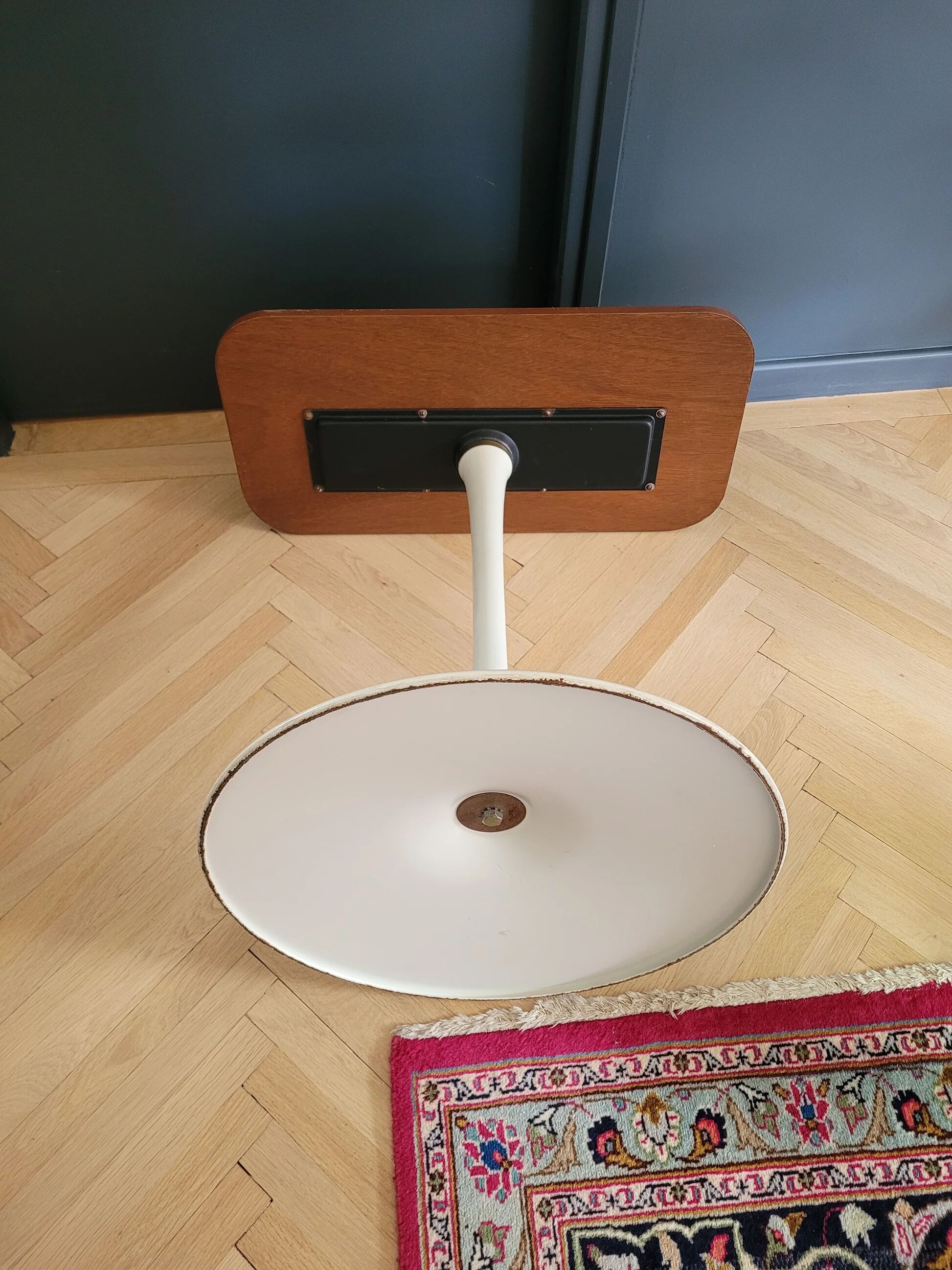 Vintage tulip leg folding table - Ref 858