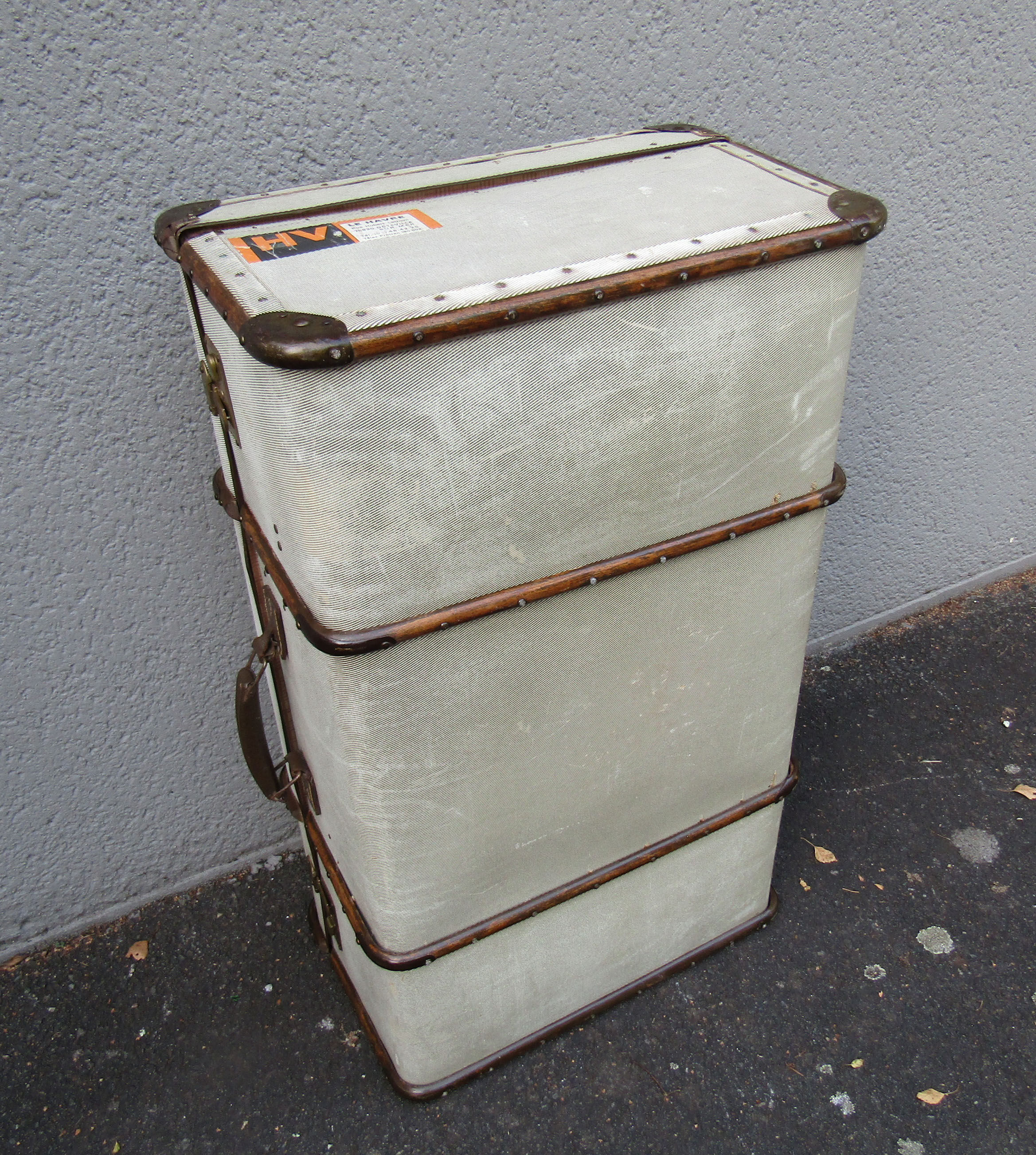 Old XXL suitcase