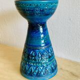 Bougeoir / Vintage Candle Holder Rimini Blue by Bitossi, 1950s