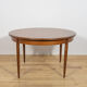 Mid-Century Round Teak Extending Dining Table from G-Plan, United Kingdom, 1960s