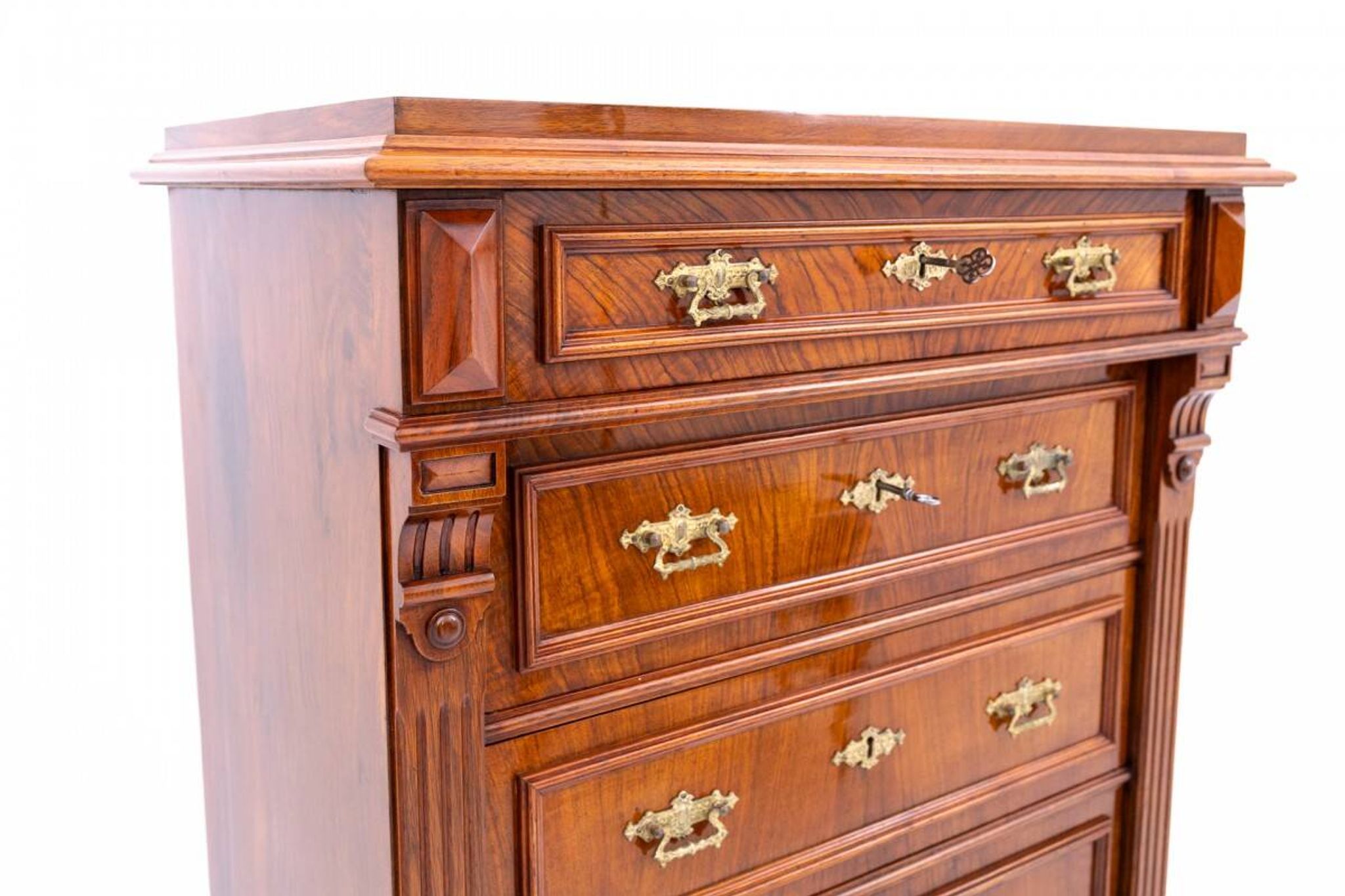 Chest of drawers, circa 1890, Scandinavia.
