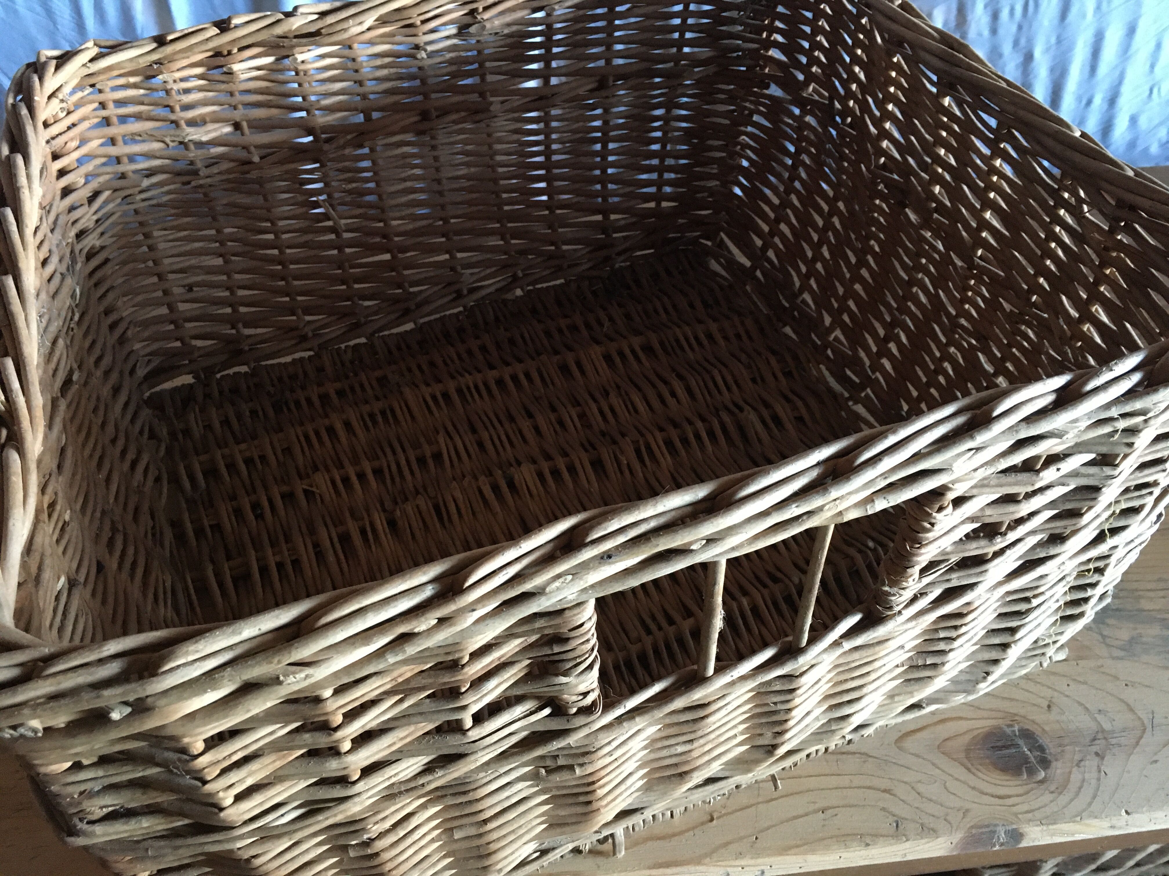 Craft furniture with wicker baskets