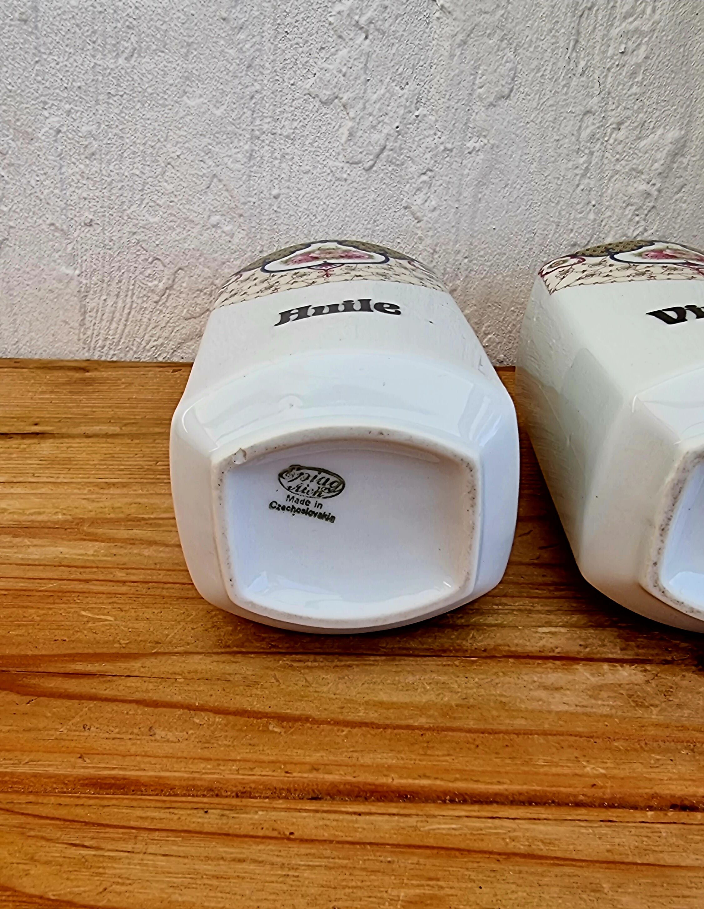 Set of 2 bottles vinegar and oil Epiag