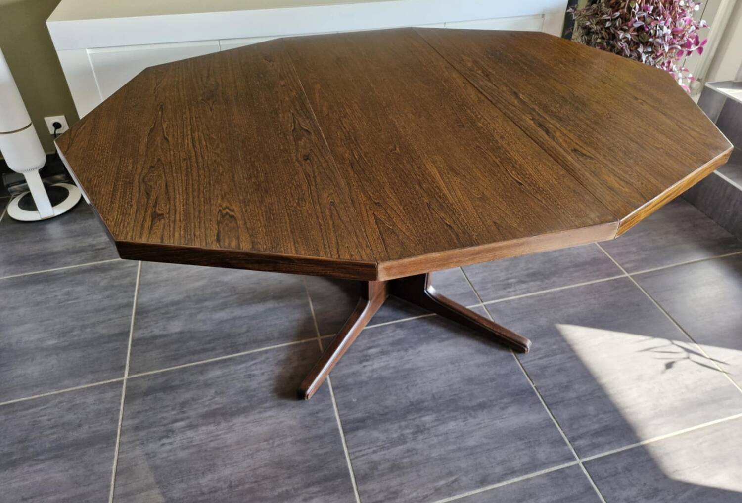 Vintage Monopoly Extendable Table, 1970s