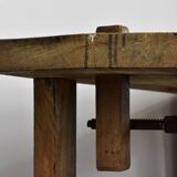 Former oak carpenter's workbench