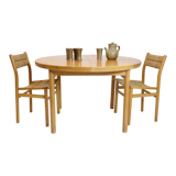 Extendable Dordogne table, Sentou, 1970s
