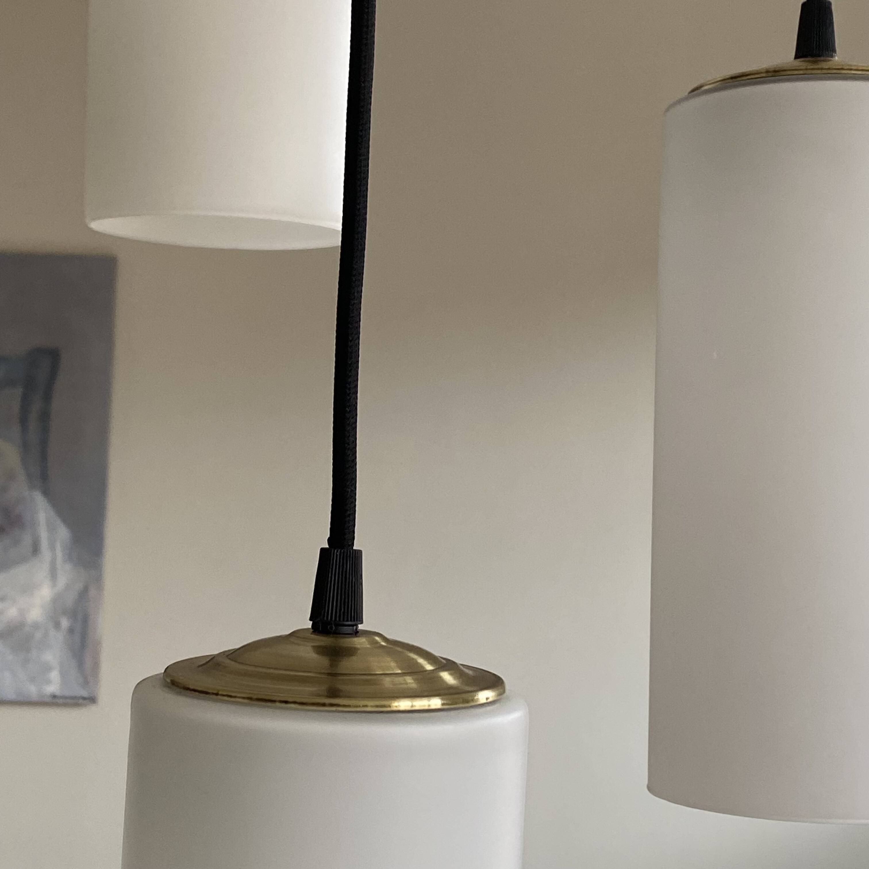 Parscot glass waterfall chandelier pendant