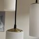 Suspension lustre cascade en verre Parscot