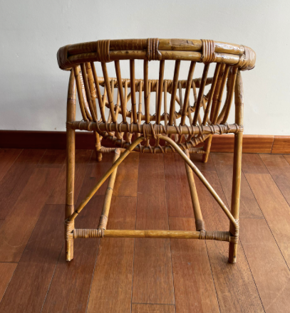 Fauteuil rotin enfant