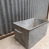 Vintage zinc planter