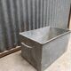 Vintage zinc planter