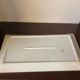 Mehun france earthenware cake dish with empire style floral frieze