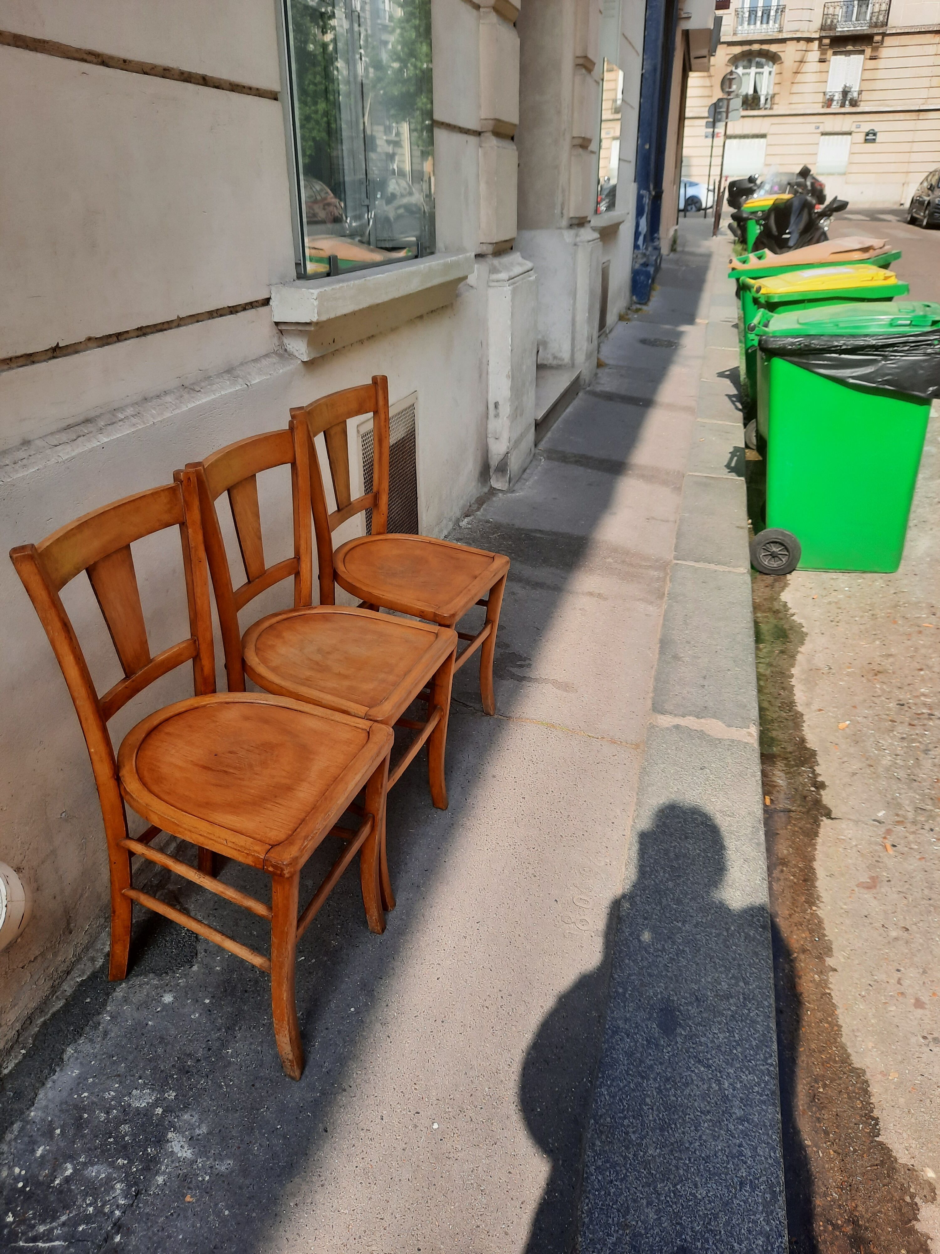 Lot de 3 chaises bistrot