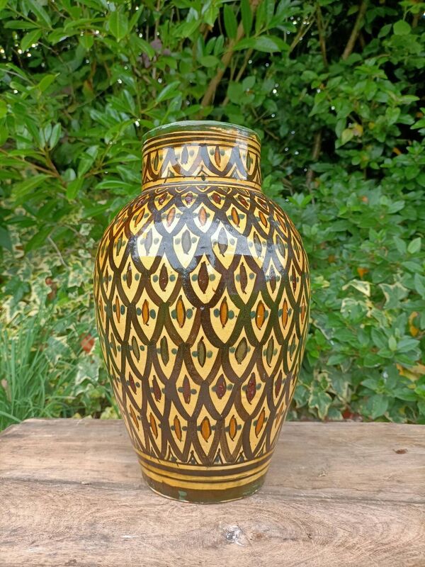 Vase céramique rétro