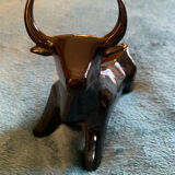 Vintage ceramic bull