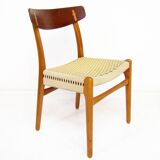 Four Vintage 1950s CH-23 Chairs by Hans Wegner