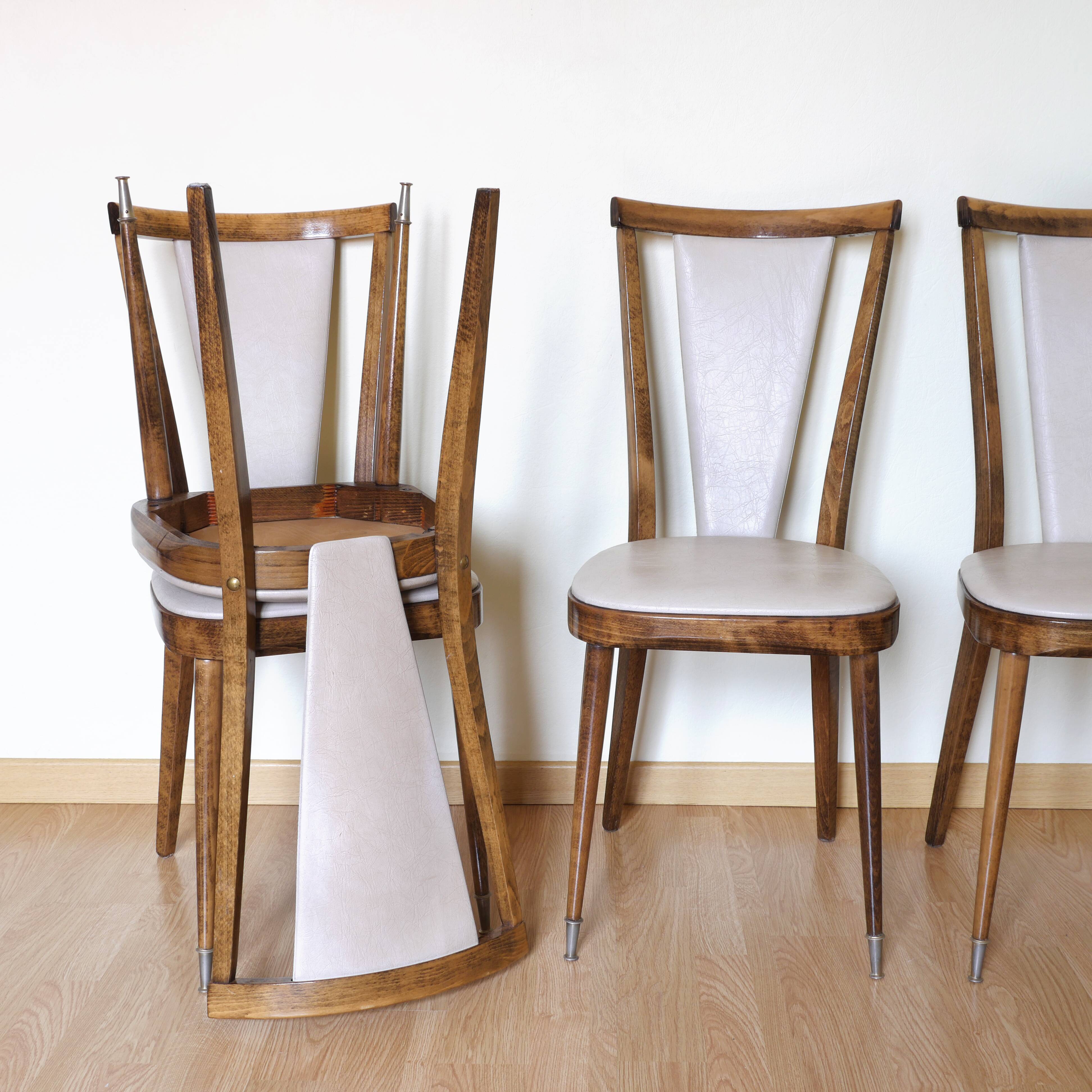 Lot 4 Baumann chairs - Model Palma