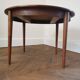 teak round table Johannes Andersen