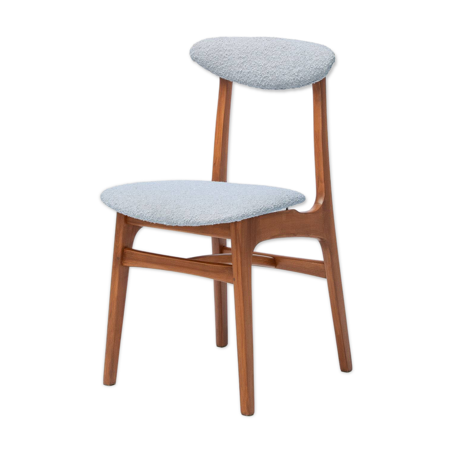 Chaise de salle à manger vintage par Hałas, restaurée