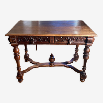 Table de style Louis XVIII , époque fin XIX siècle