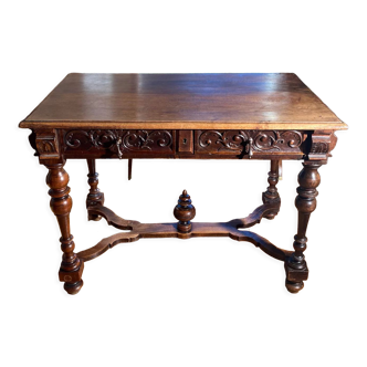 Table de style Louis XVIII , époque fin XIX siècle