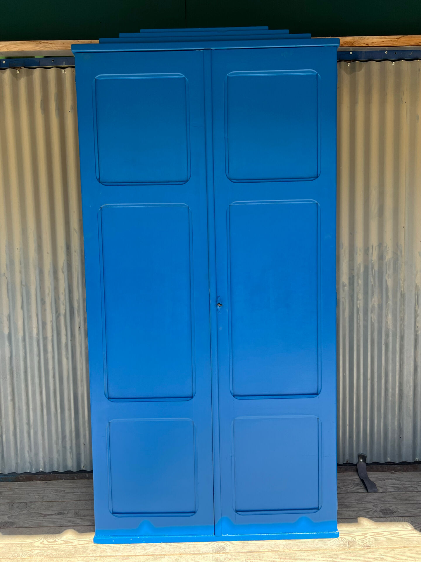 Blue wardrobe