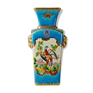 Vase emaux longwy Romance-