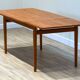Mid-Century Danish teak extending dining table (Johannes Andersen)