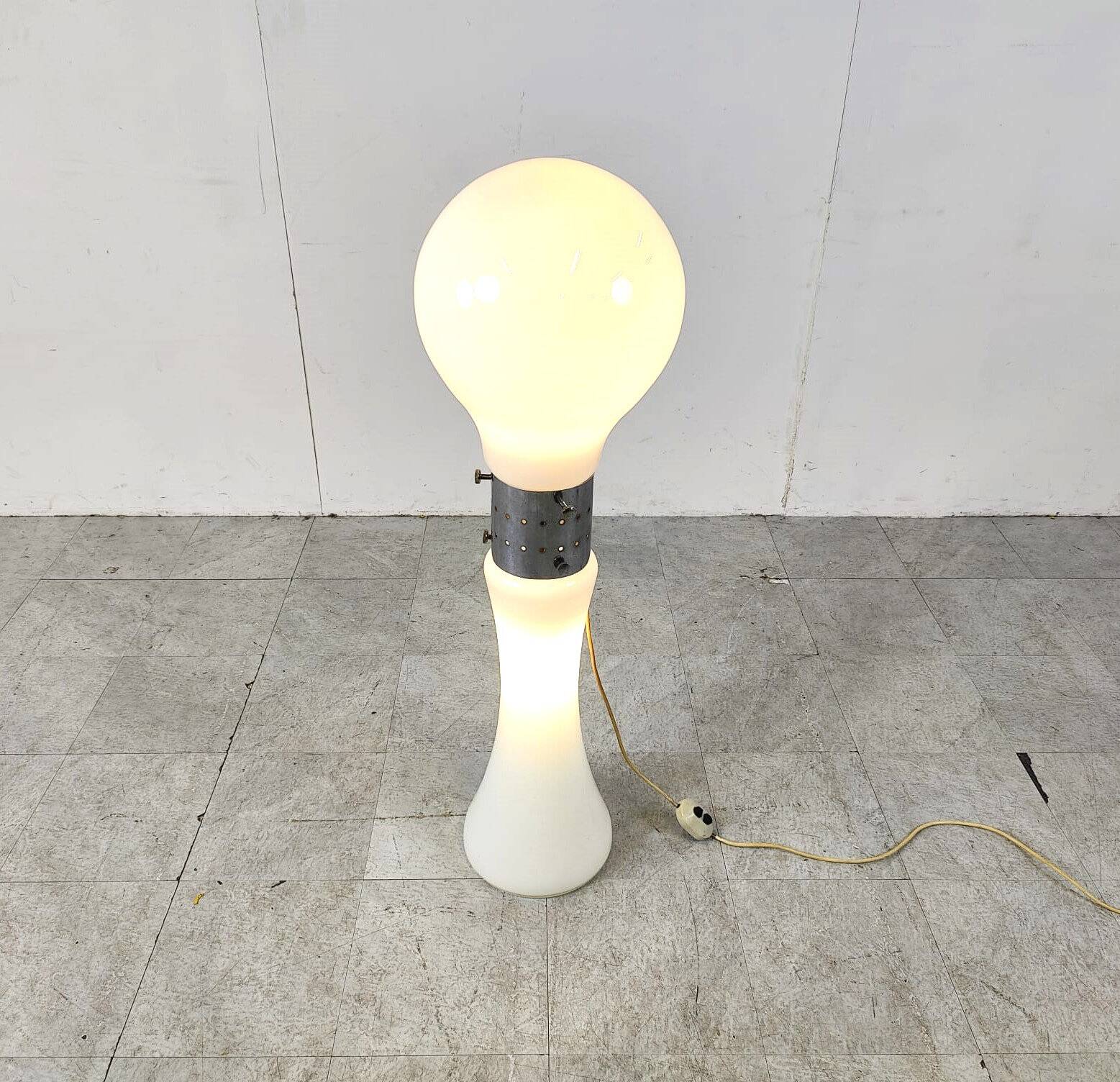Birillo floor lamp by Carlo Nason for Mazzega, 1960s
