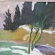Hjalmar Lundström, Swedish Oil Painting, 1940s, Framed