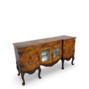 Buffet en noyer burr italien, années 1930.