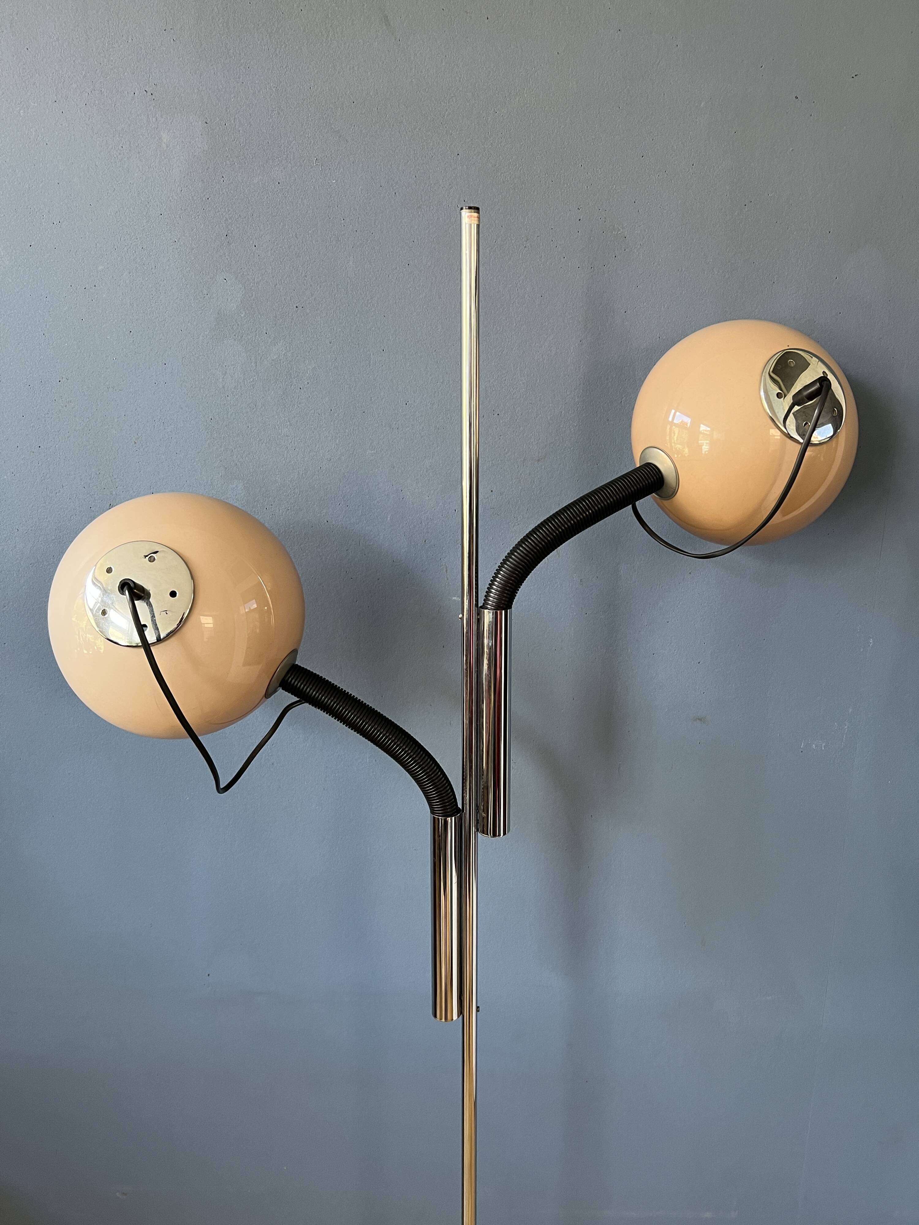 Mid century steinhauer space age mushroom floor lamp