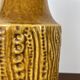 Vase "reptile" West Germany jaune , Europa