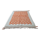 Handmade wool Berber rug 250x150 cm
