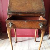 Antique secretary with flap