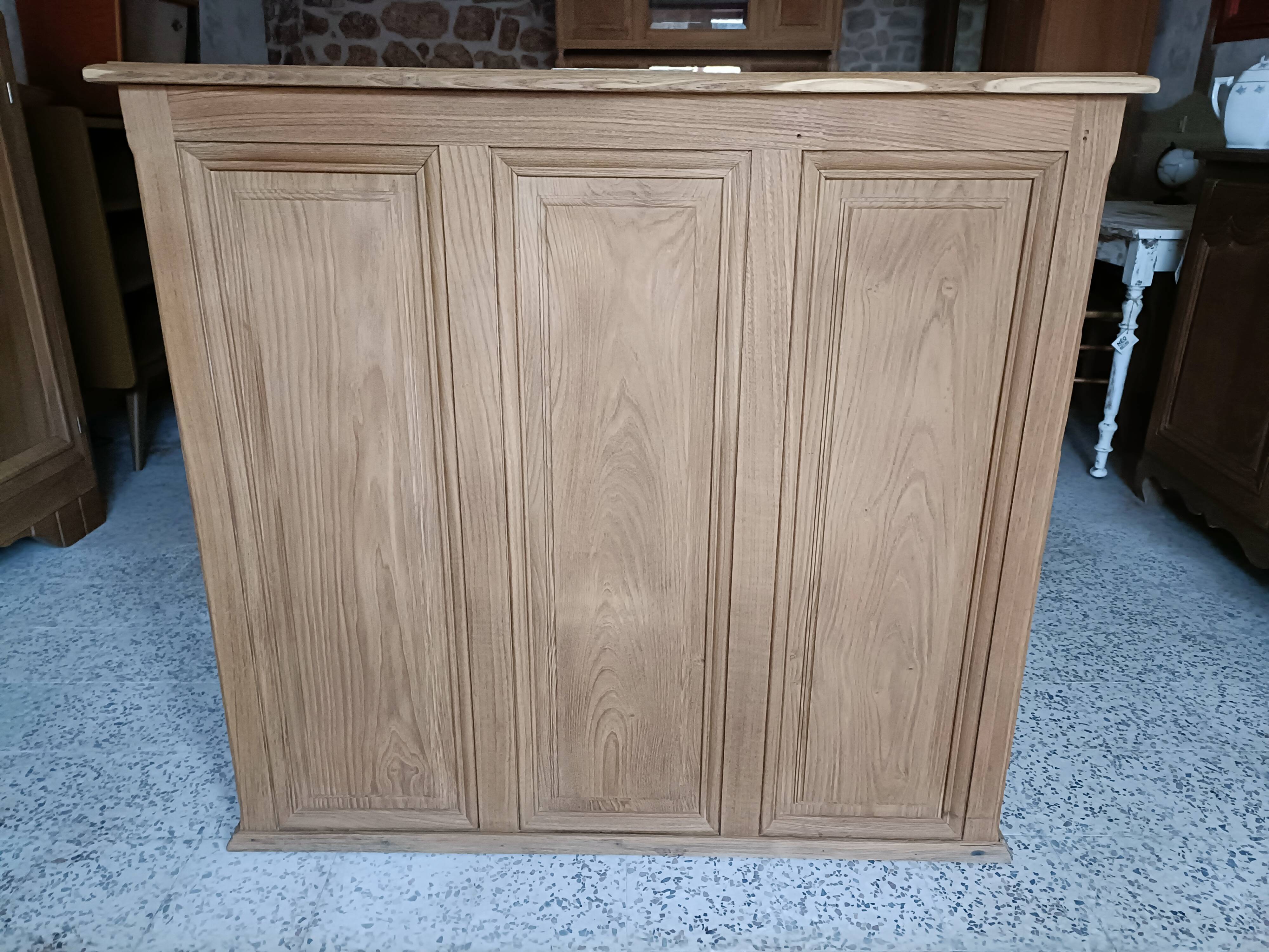 Renovated shop counter