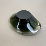 Large 1,5kg Murano Sculptural Glass Element Shell Ashtray Murano, Italy, 1970