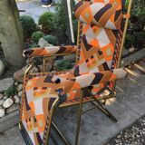 Transat Starlax Lafuma vintage 70s