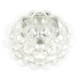 Large Mid-Century Bubble Glass Ceiling Light by Helena Tynell for Limburg, Germany, 1960s/1970s