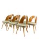 9 vintage designer dining chairs by Antonín Šuman for Tatra