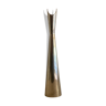 Soliflore or Cardinal midcentury vase in silver metal, design Lino Sabattini, Christofle Gallia