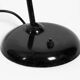 Original 1940s black Kaiser Idell metal table lamp model 6551