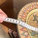 Mural Plate Montopoli Arno Italy 1930 Crowned Griffin Tuscan Majolica
